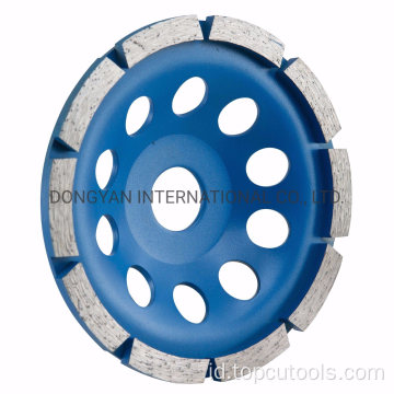 Kualitas tinggi 125mm Berlian Beton Grinding Cup Wheel Disc Untuk Gerinda Beton